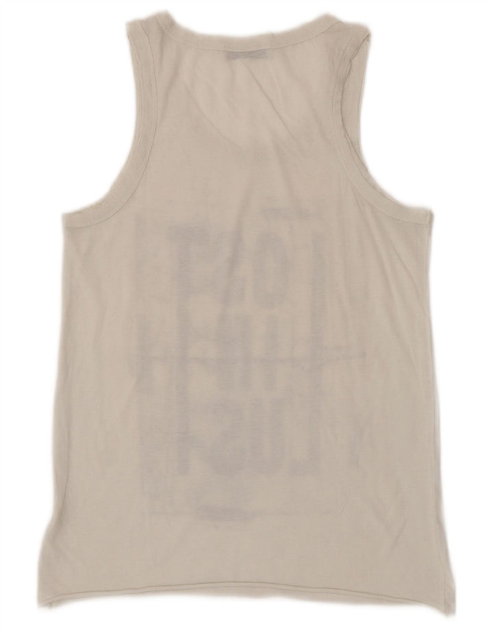Colete gráfico feminino DIESEL UK 10 pequeno branco