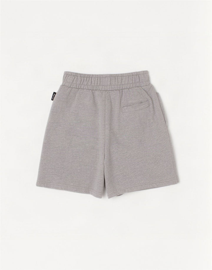 Shorts esportivos gráficos Bench Boys 9-10 anos algodão cinza