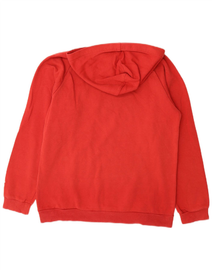 Jumper com capuz gráfico PUMA Boys 13-14 anos vermelho