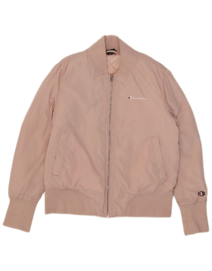 Jaqueta bomber feminina Champion IT 46 grande poliéster rosa