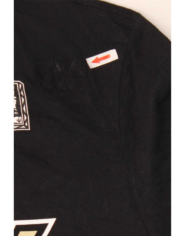 Camiseta Nike masculina gráfica Top 2XL algodão preto