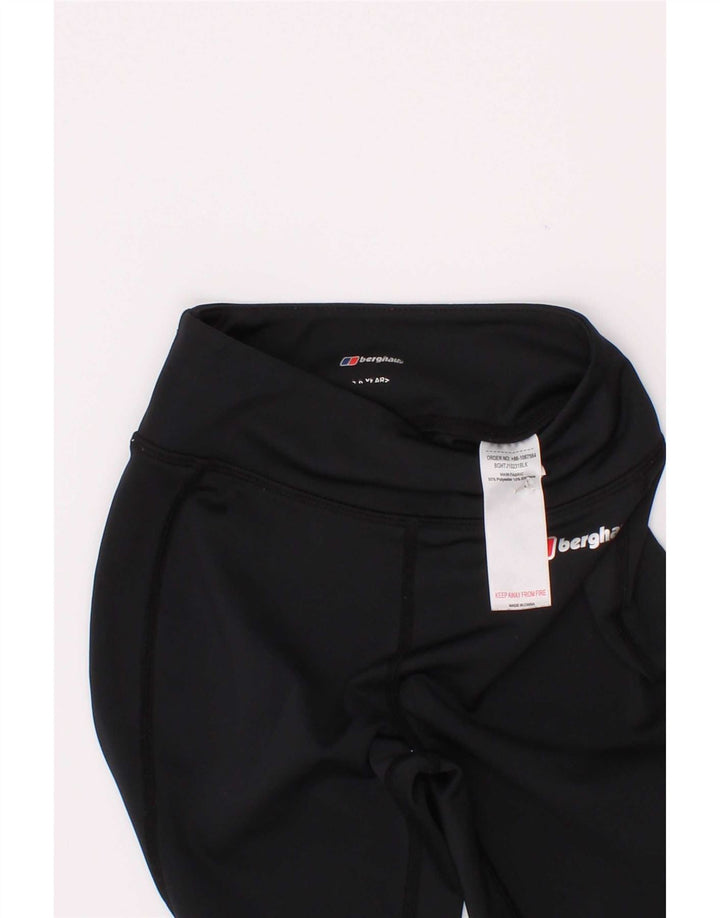 Leggings Berghaus para meninas 5-6 anos poliéster preto