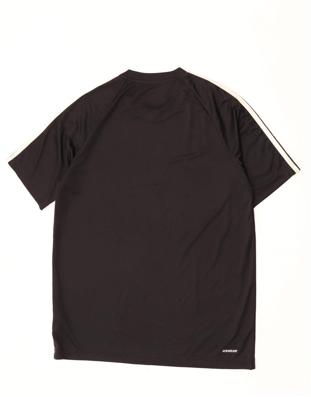 Adidas Mens Aeroready Camiseta Top Médio Poliéster Preto