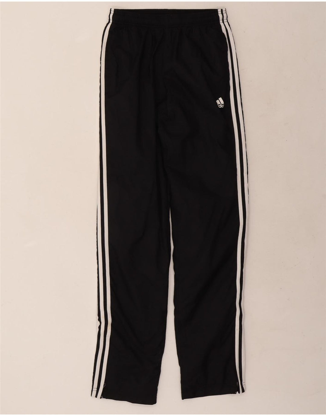 Calças de treino femininas Adidas UK 10 pequenas pretas