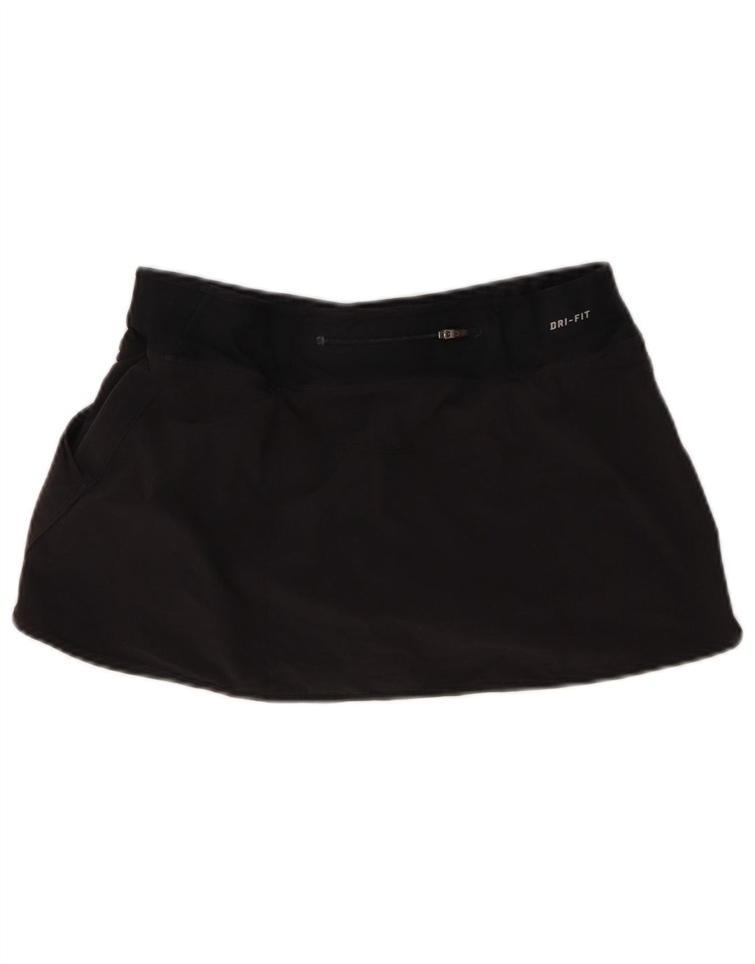 Nike Womens Dri Fit Skort UK 14 Médio Preto Poliéster