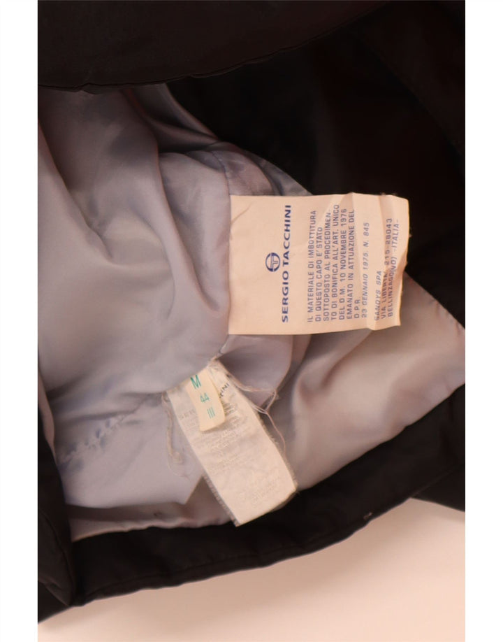 SERGIO TACCHINI Colete acolchoado feminino IT 44 médio preto