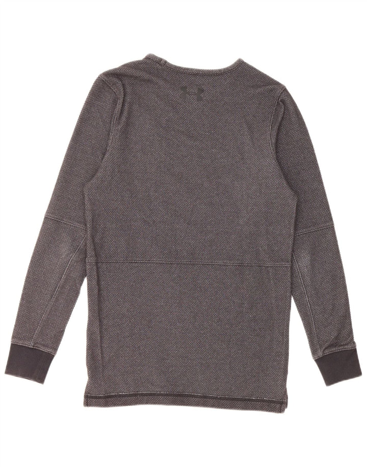 Under Armour Masculino Top Manga Longa XS Cinza
