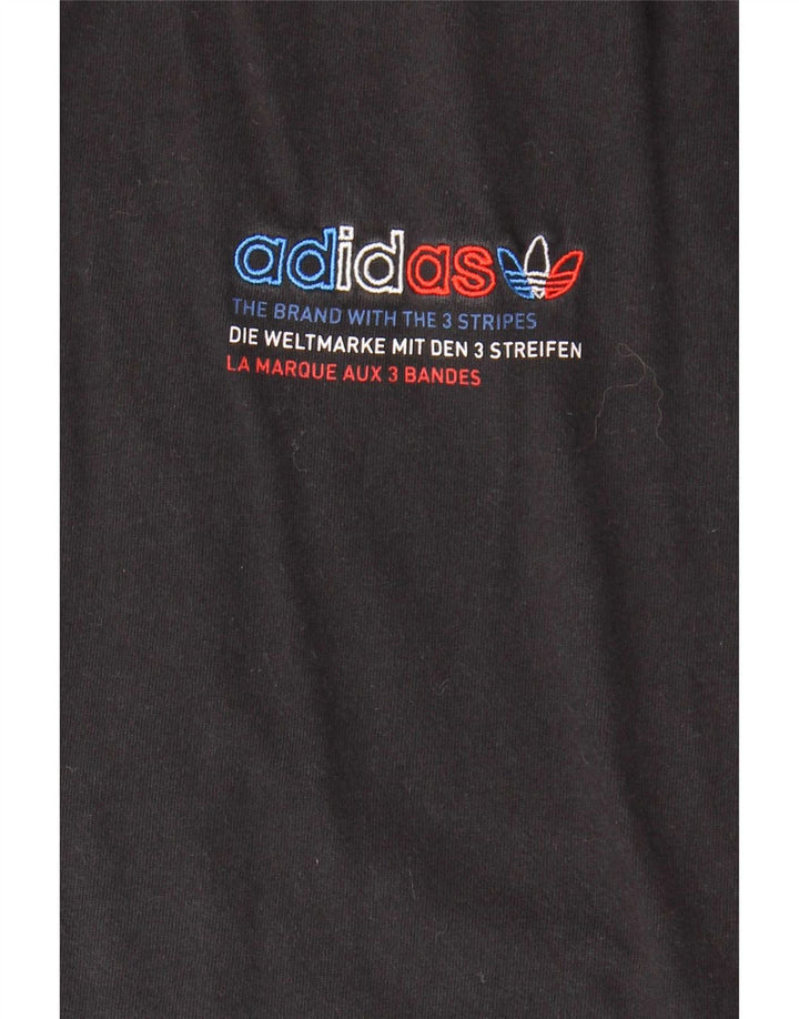 Adidas Mens Camiseta Top XL Preto