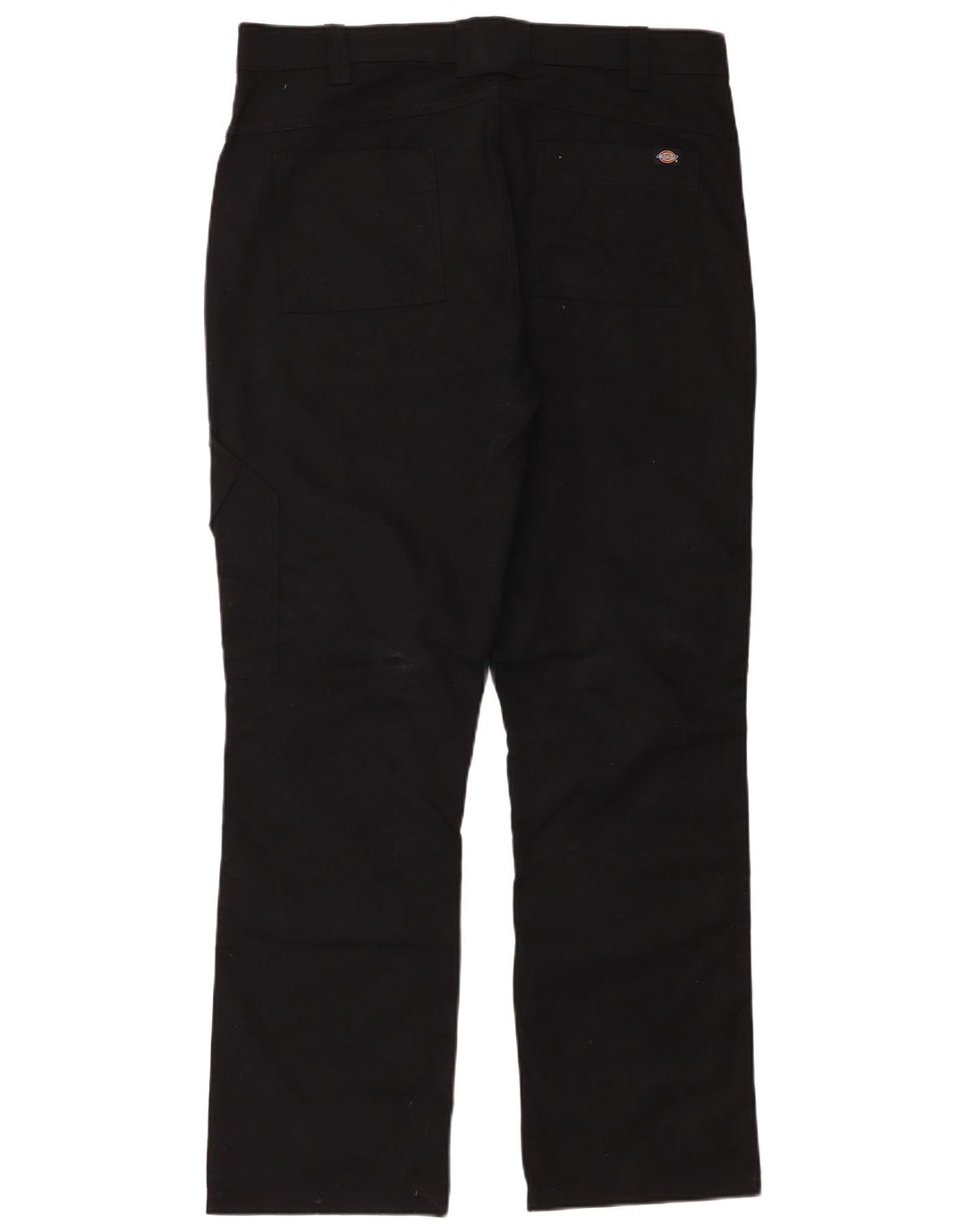 Calças cargo retas masculinas Dickies W36 L32 poliéster preto