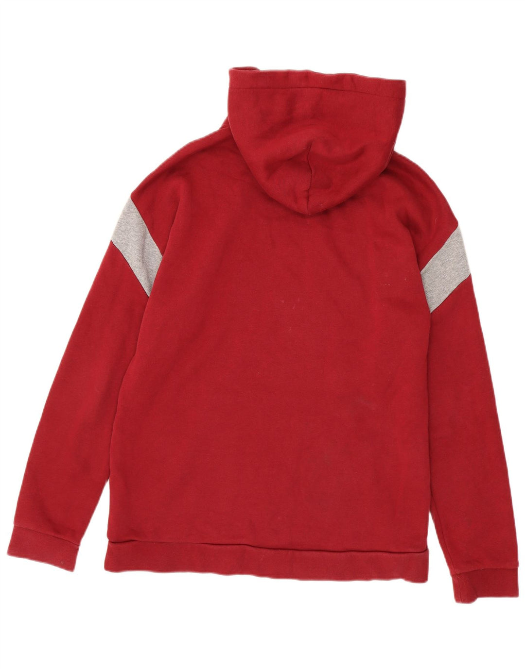 Nike Mens Hoodie Jumper Médio Algodão Vermelho