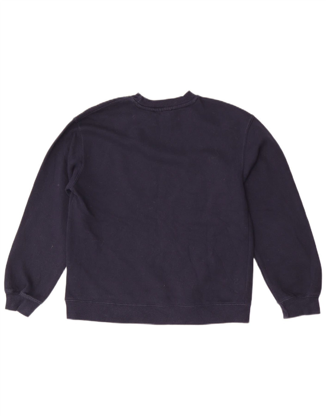 Zara moletom masculino jumper pequeno algodão azul marinho