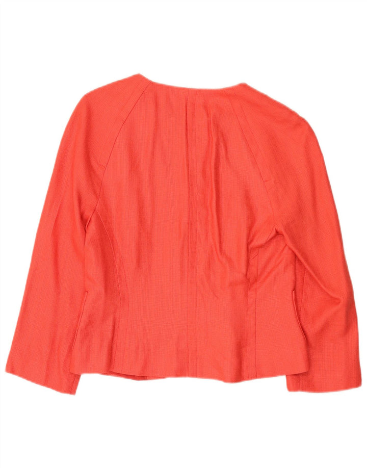 Jaqueta Bolero feminina Zara manga 3/4 EU 40 médio vermelho rayon