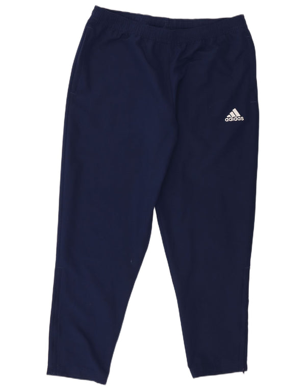 Calça de treino Adidas Aeroready masculina XL azul marinho poliéster