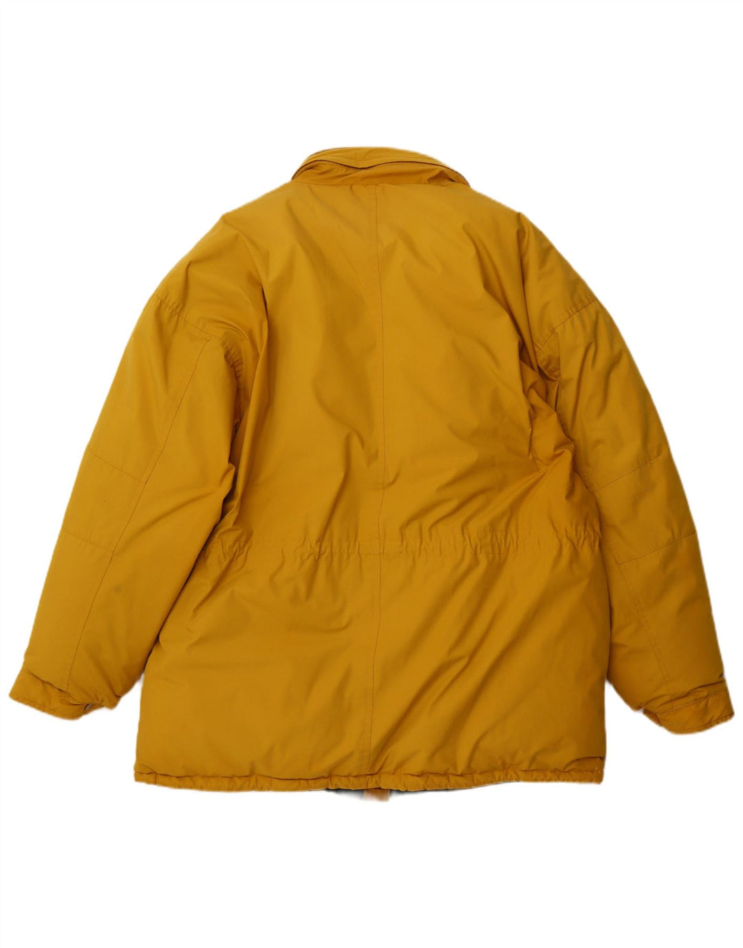 Jaqueta masculina acolchoada com capuz Edelweiss UK 40 poliéster amarelo grande