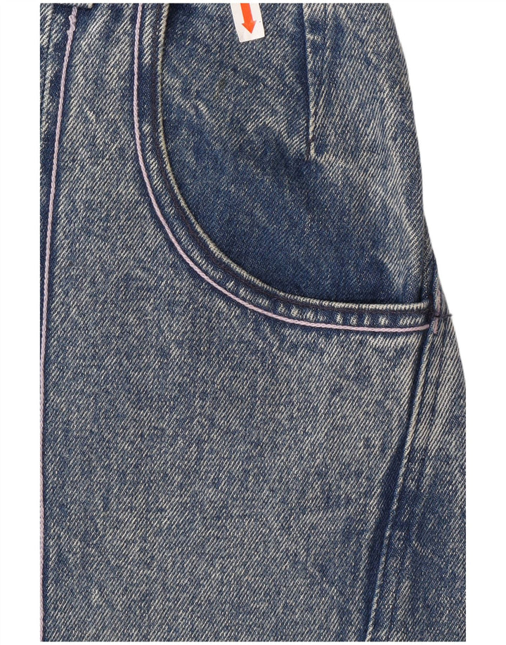 Saia jeans feminina BLOOMING XS W24 azul