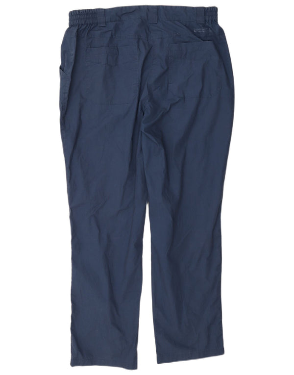 Calça Chino Feminina Mountain Warehouse Reino Unido 14 Grande W32 L29 Azul Marinho