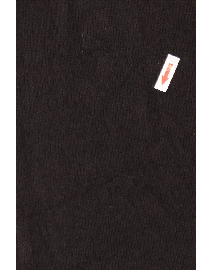 Zara Womens Oversized Colete Regata Grande Preto