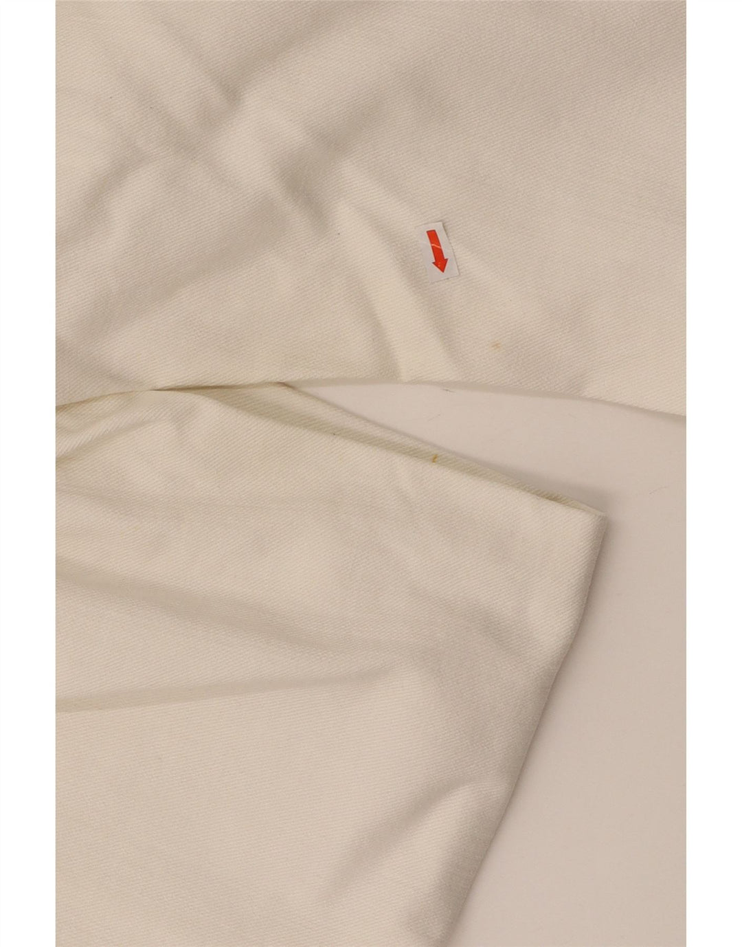 JECKERSON Womens Straight Jeans W29 L30 White Cotton