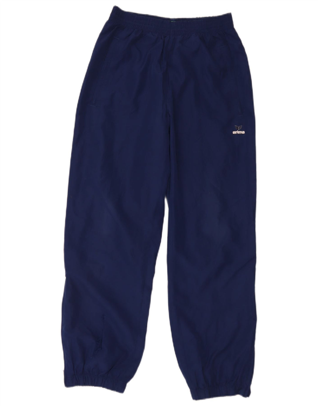 Calça de treino feminina Erima Joggers UK 10 pequeno azul marinho poliéster