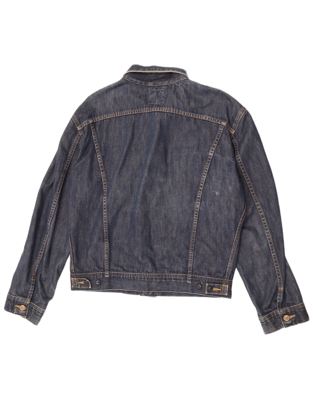 Jaqueta jeans masculina Lee UK 40 grande algodão azul marinho