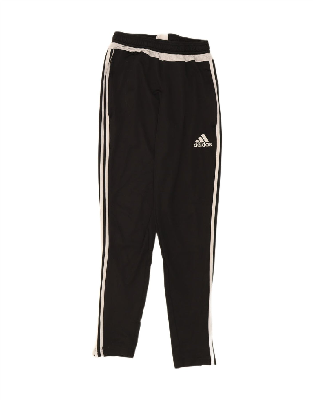 ADIDAS Womens Climacool Tracksuit Pants UK 10 Small Black Colourblock