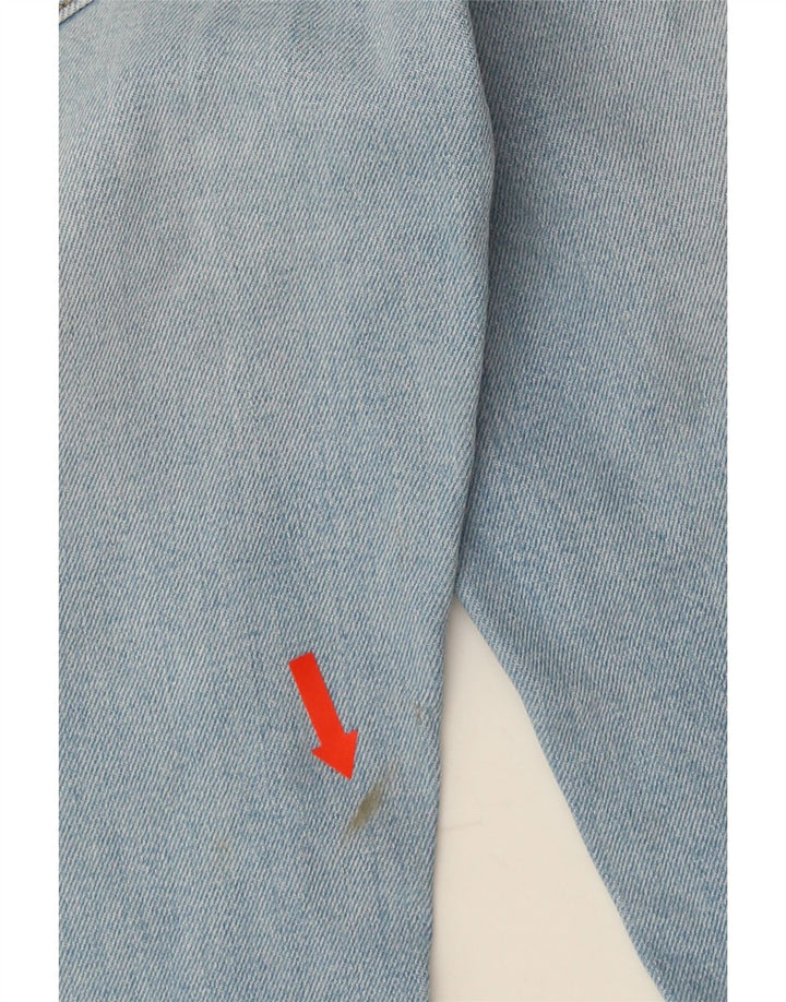 Shorts jeans feminino TOMMY HILFIGER W28 algodão azul médio