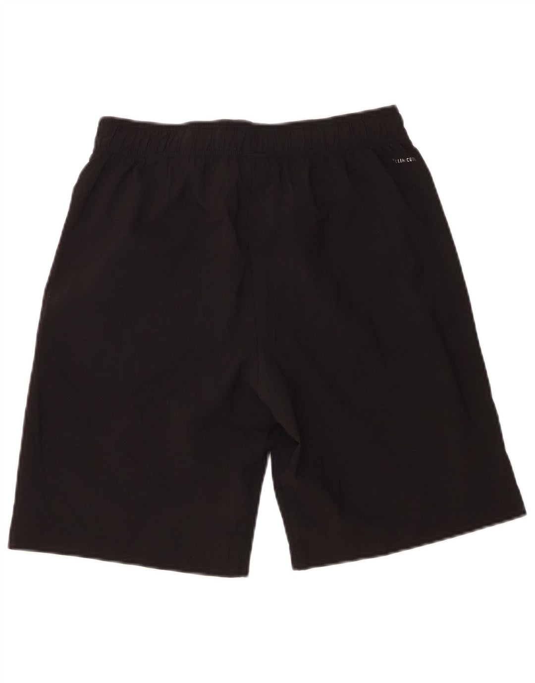 Shorts esportivos Adidas Boys Climacool 13-14 anos grandes pretos poliéster