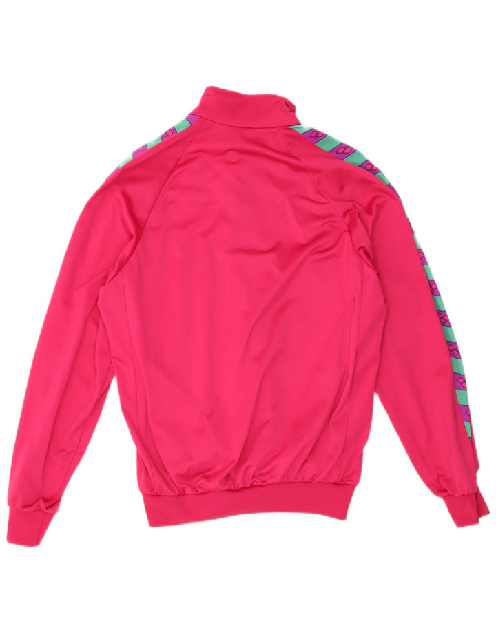 Arena Womens Graphic Tracksuit Top Jacket UK 16 Grande Rosa