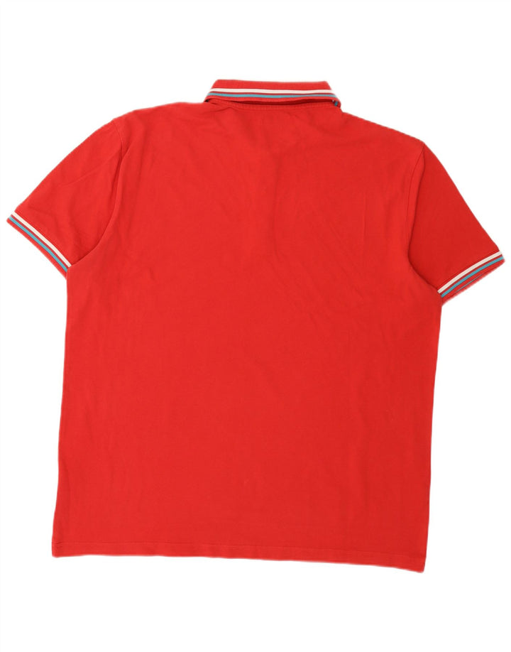Camisa polo masculina Kappa 2XL algodão vermelho