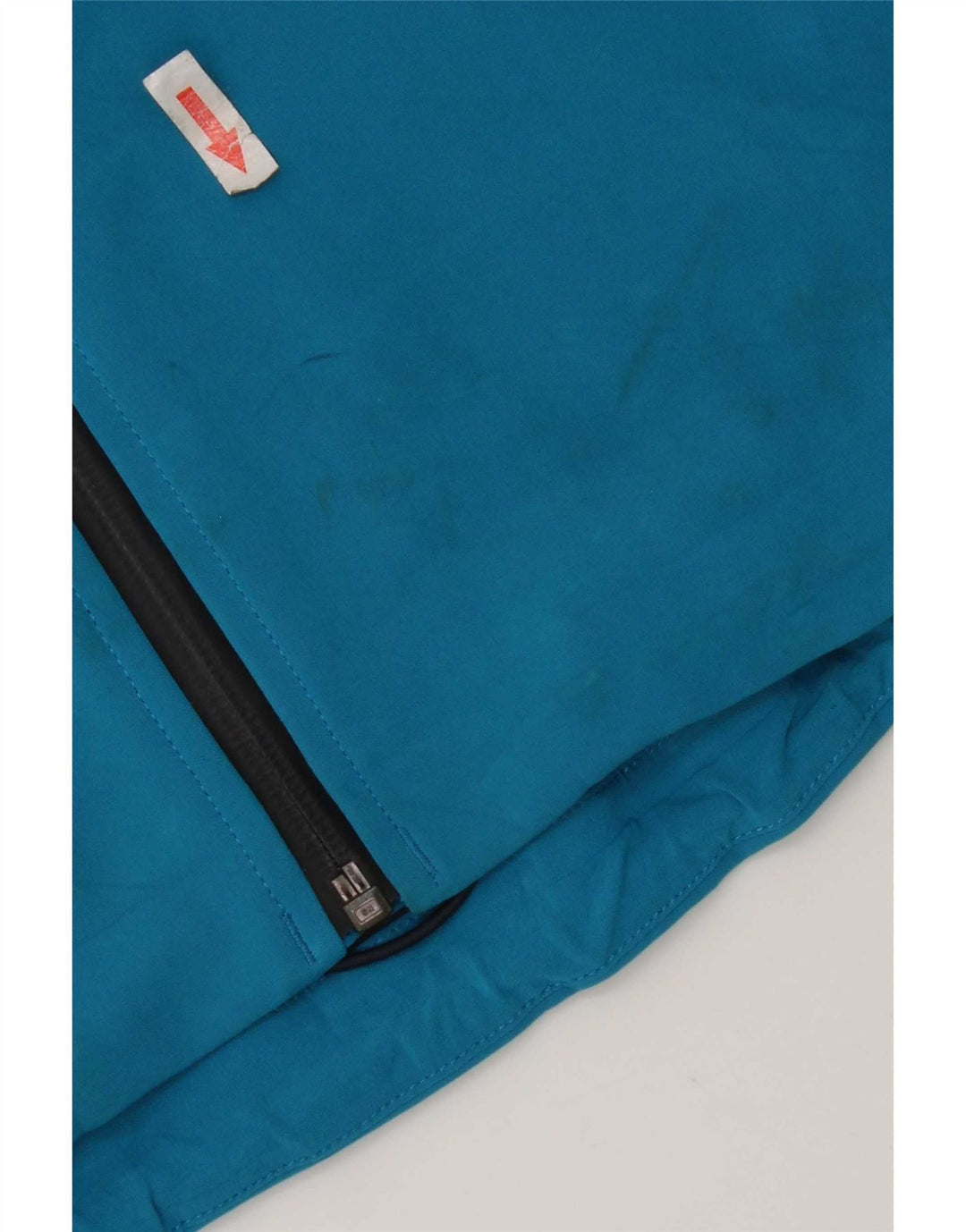 Jaqueta de chuva masculina com capuz The North Face UK 40 grande azul
