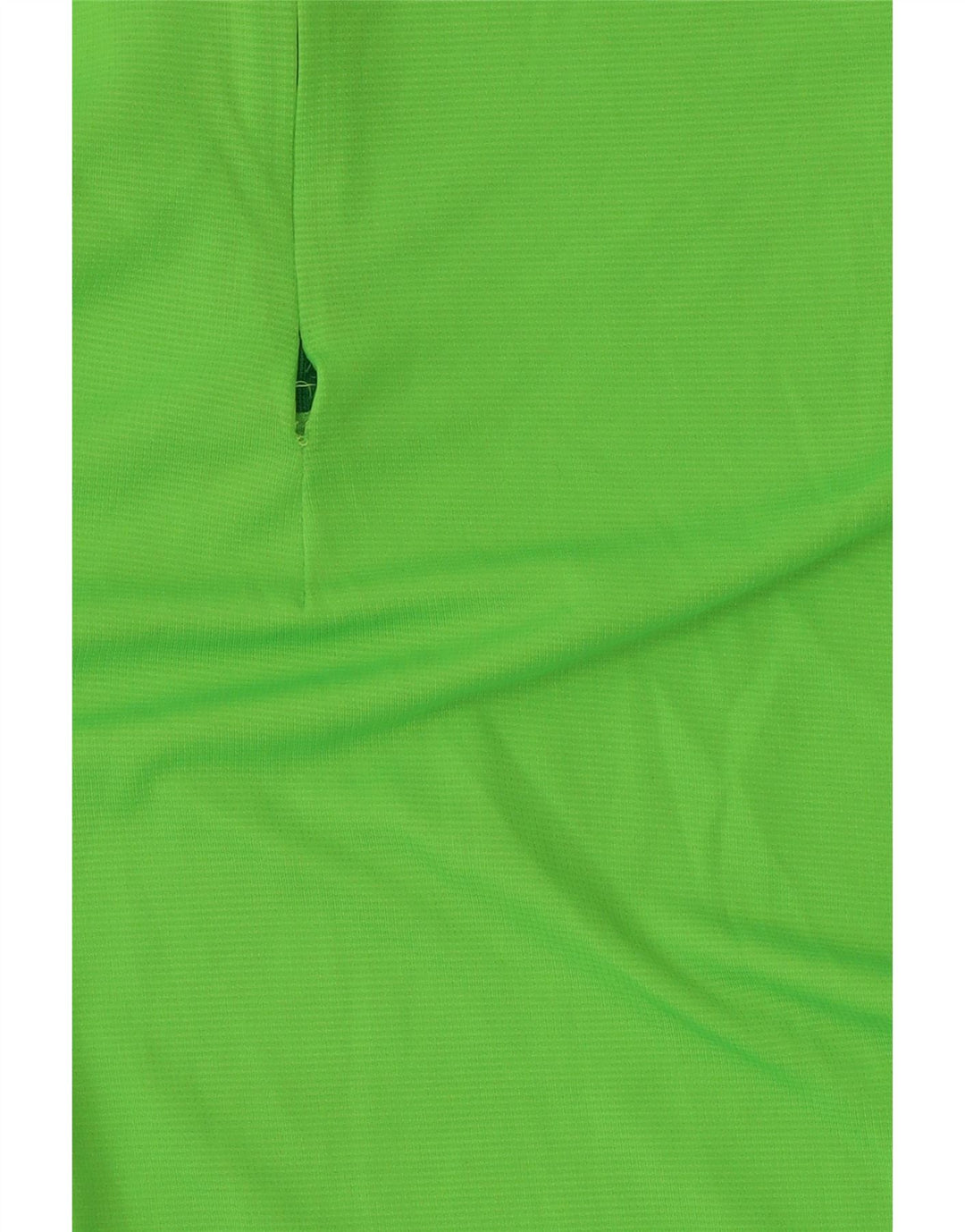 Adidas Mens Zip Neck Pullover Treino Top Reino Unido 40/42 Poliéster Verde Médio