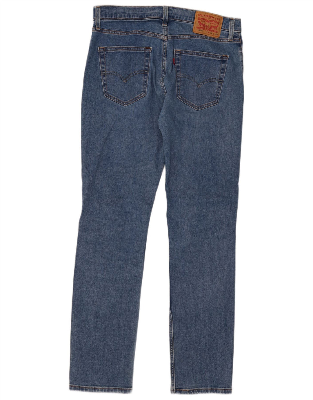 Calça Jeans Levis 511 Slim Masculina W34 L32 Azul Algodão