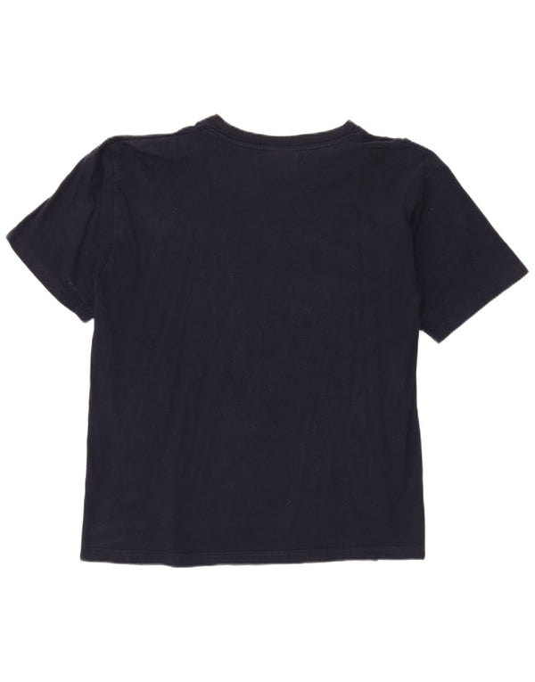 Camiseta masculina ASICS Top XL algodão azul marinho