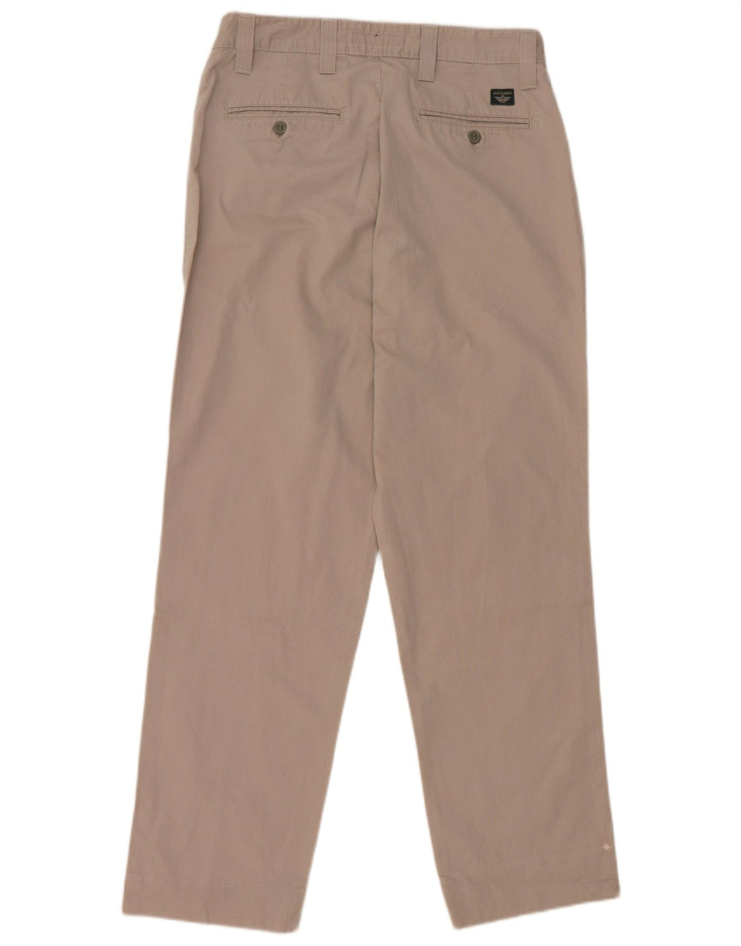 Calças masculinas Dockers Khakis Regular Fit Chino W34 L29 Algodão Cinza