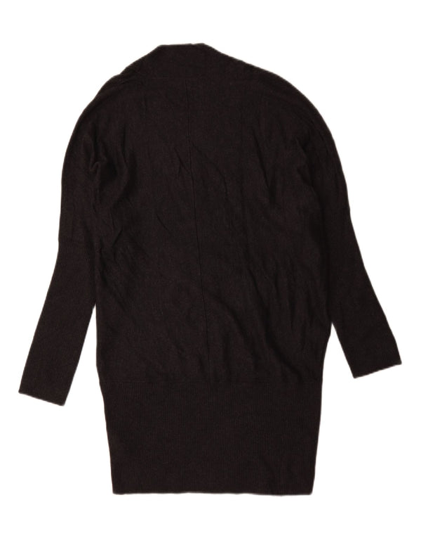 Vestido jumper feminino de grandes dimensões da Phase Eight Reino Unido 14 grande cinza nylon