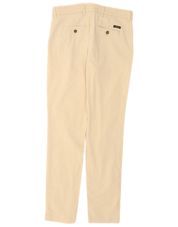 Calça Chino Slim Masculina Calvin Klein W31 L32 Bege