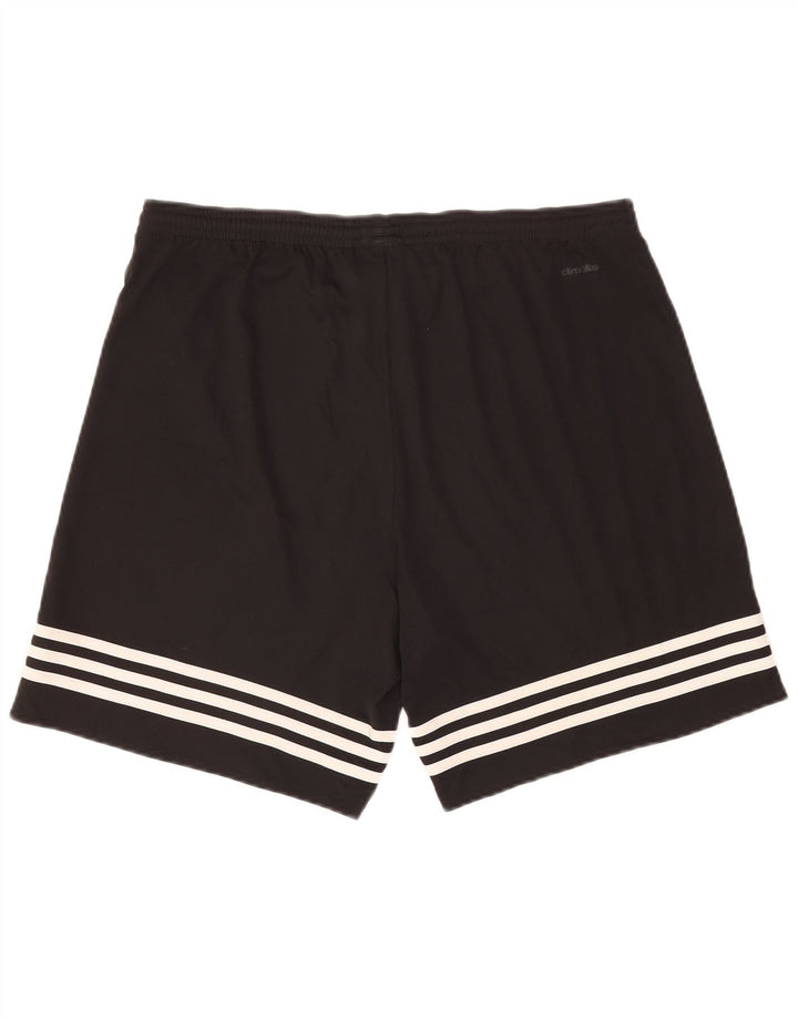 Adidas Mens Climalite Sport Shorts Grande Poliéster Preto