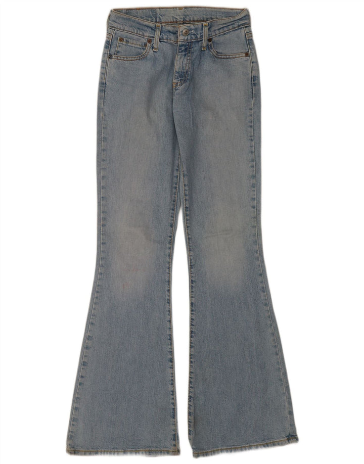 Calça jeans feminina Levi's 544 Flared W26 L34 azul algodão