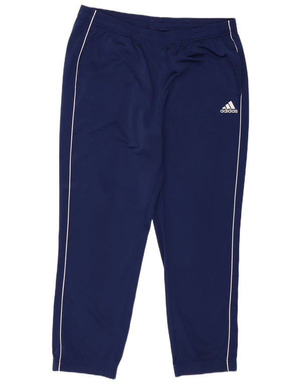 Calça de treino masculina Adidas Joggers 2XL azul marinho poliéster