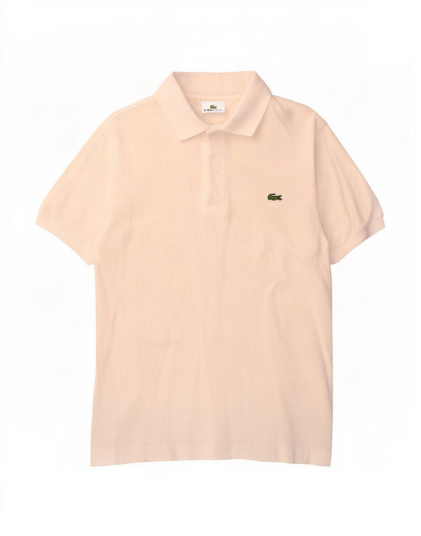 Lacoste Mens Polo Shirt Size 3 Small White Cotton