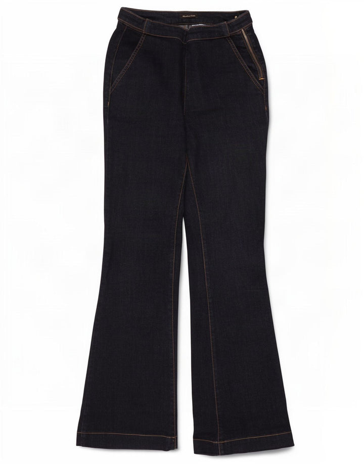 Calça jeans feminina Massimo Dutti W26 L30 azul marinho