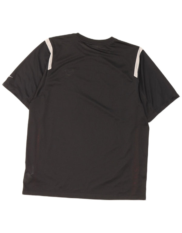 Camiseta Nike Masculina Dri Fit Top UK 42/44 Grande Preto Colourblock Poliéster