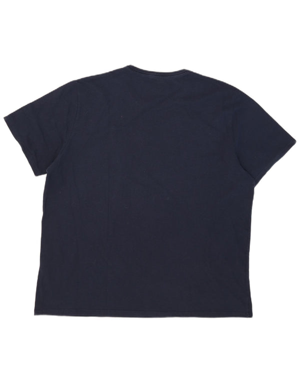 Camiseta gráfica masculina Levi's Top 2XL algodão azul marinho