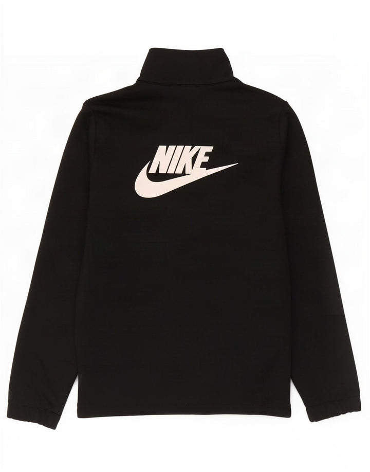 Jaqueta Nike Boys Graphic Treino Top 8-9 Anos Pequeno Poliéster Preto