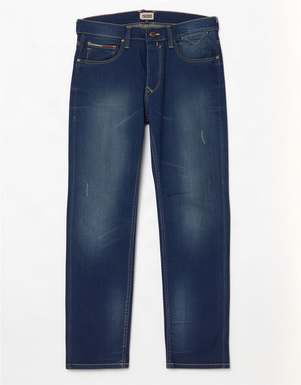 Tommy Hilfiger Jeans Slim Feminino W34 L32 Azul Algodão