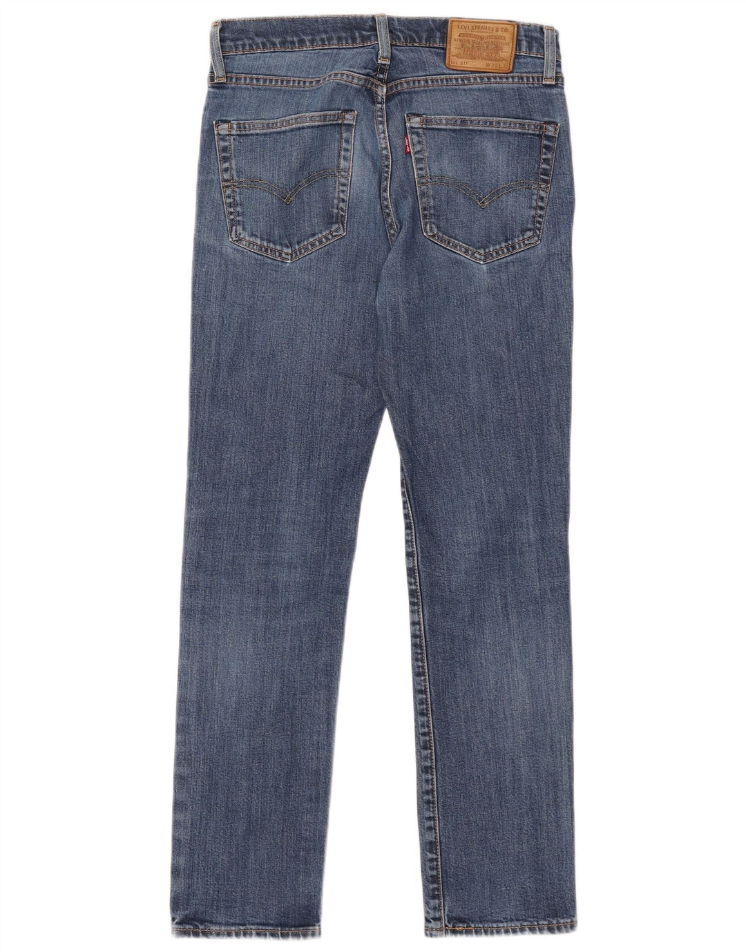 Calça Jeans Levis 511 Slim Masculina W31 L32 Azul Algodão