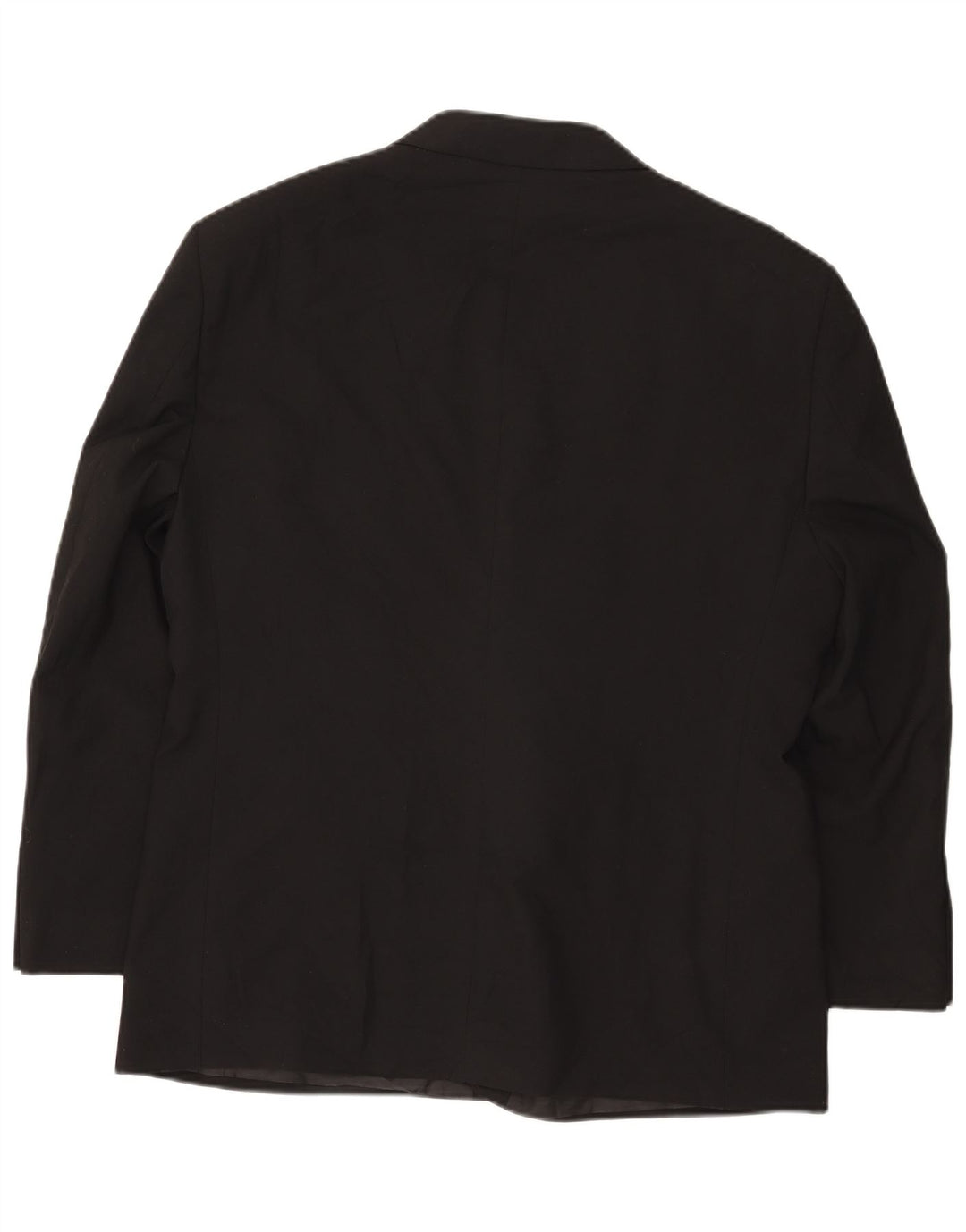 Jaqueta blazer masculina de 2 botões Marks & Spencer Reino Unido 46 XL preto colorblock