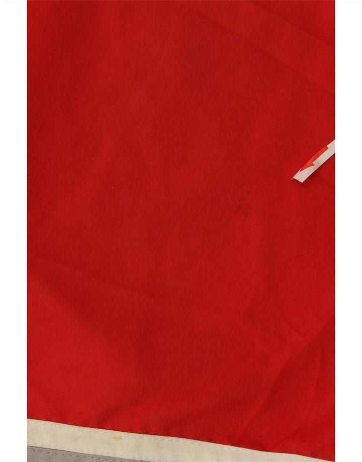 Calções de banho masculinos Quiksilver XL poliéster vermelho