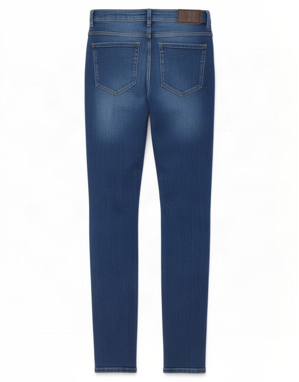 Zara Mulher Trafaluc Skinny Jeans EU 38 Pequeno W28 L30 Azul