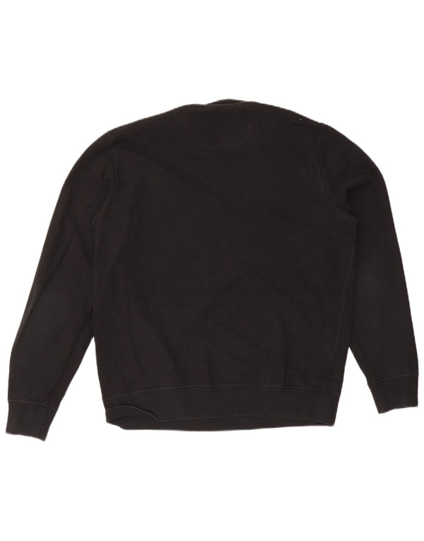 Barbour moletom gráfico masculino jumper grande algodão preto